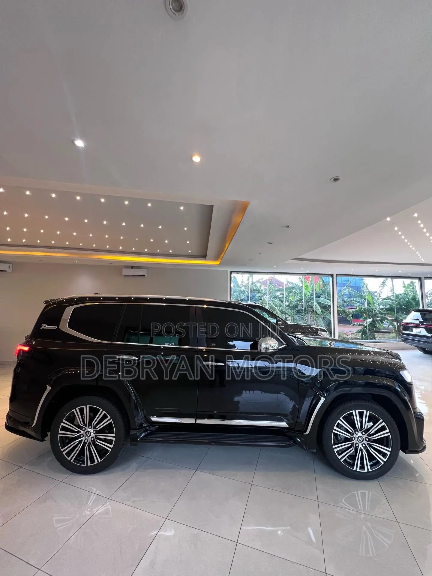 New Toyota Land Cruiser LC300 2025 Black
