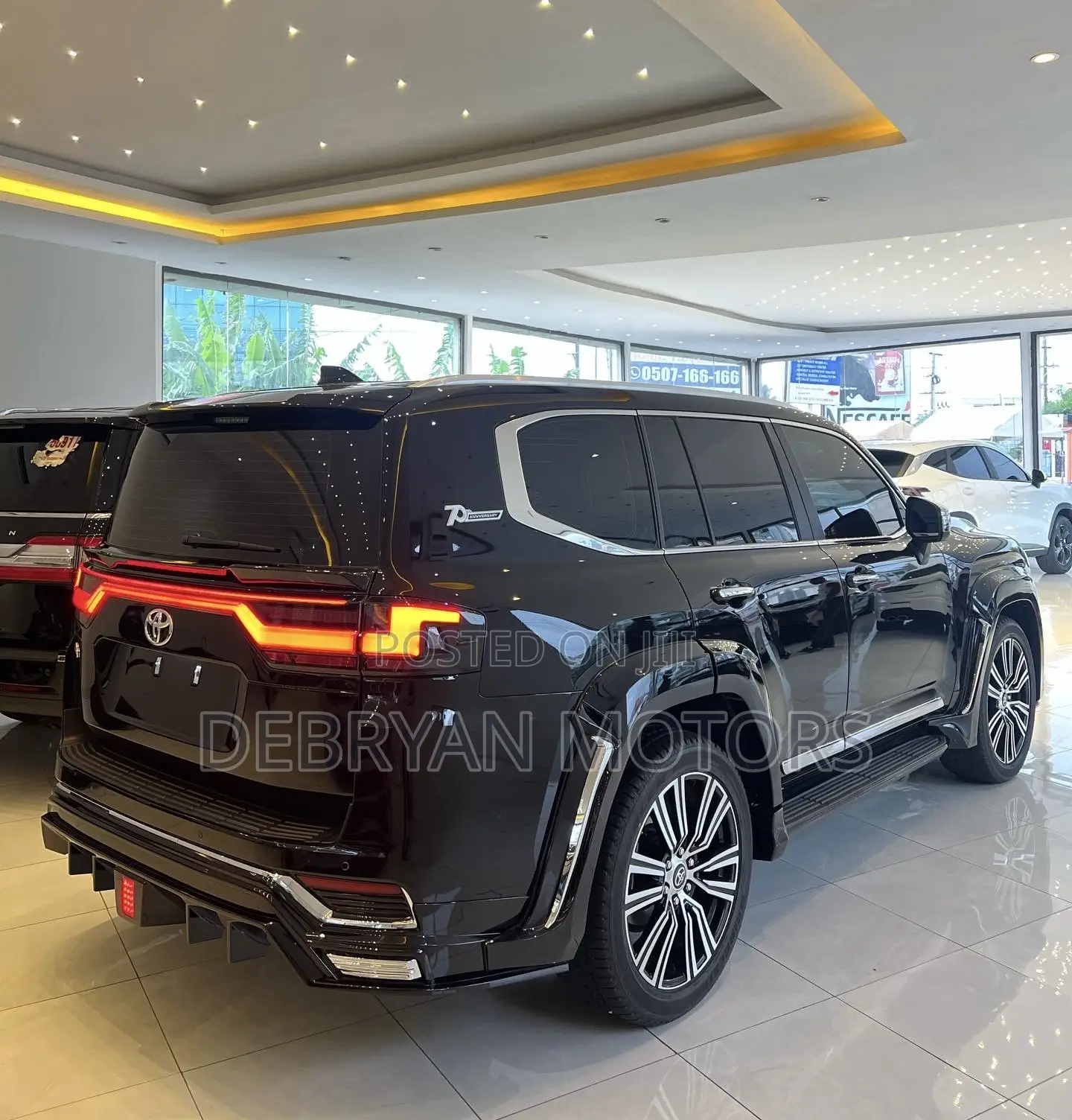 New Toyota Land Cruiser LC300 2025 Black