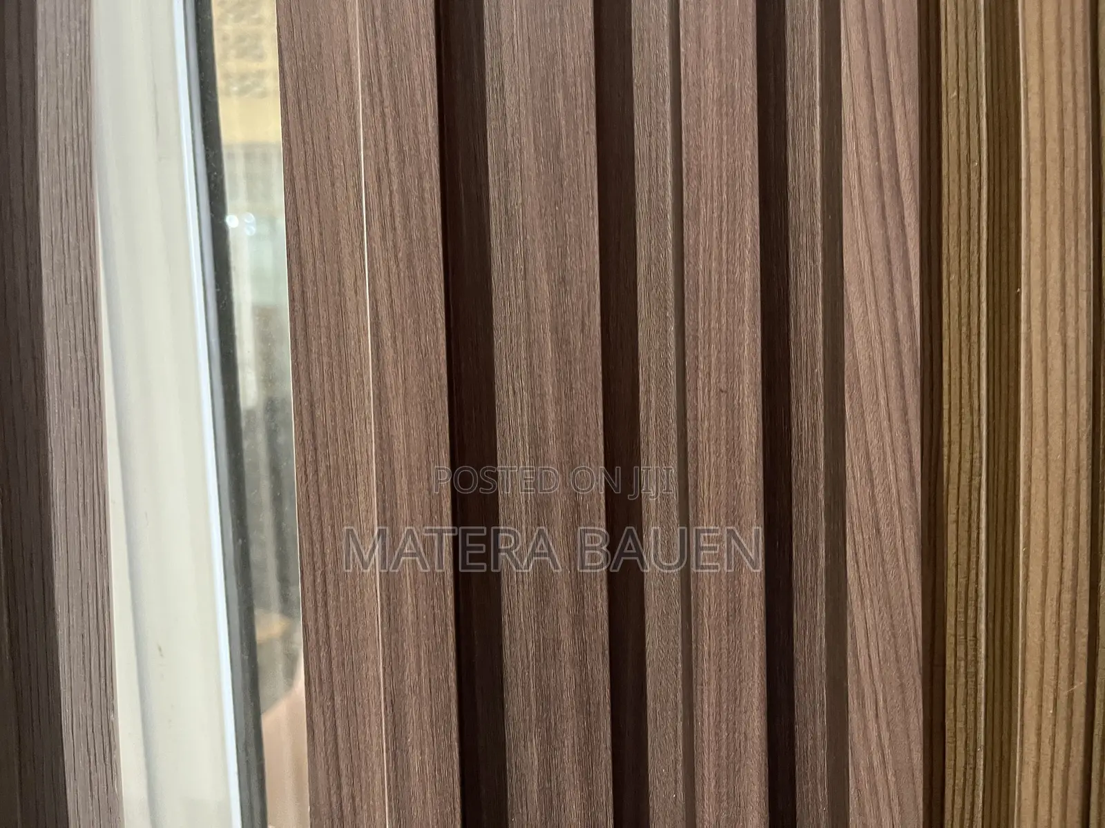 Brown Decorated Wall Panels