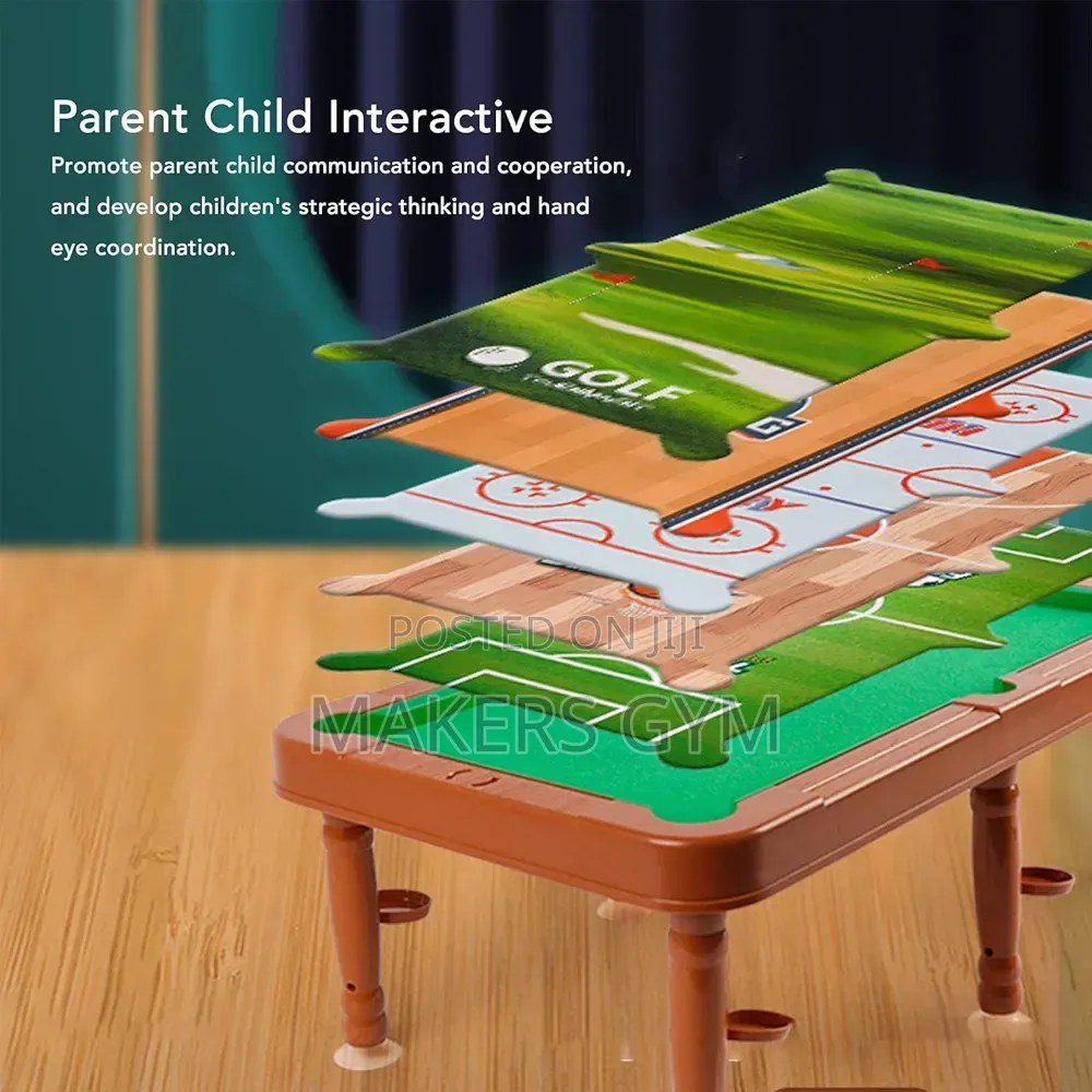 6 In 1 Snooker For Kids (Multifunctional Gaming Table)