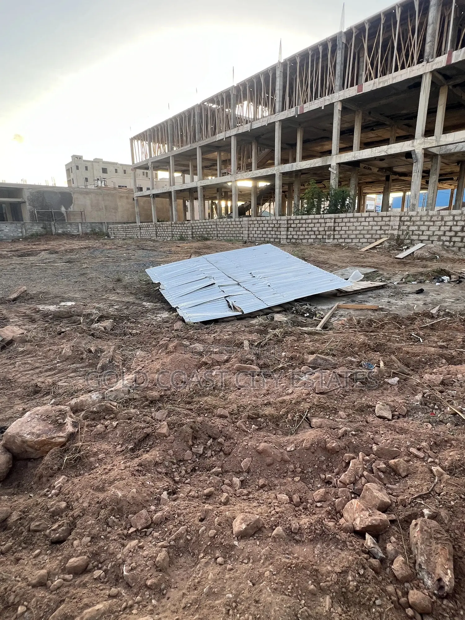 Roadside Land For Sale At Regimanuel Spintex