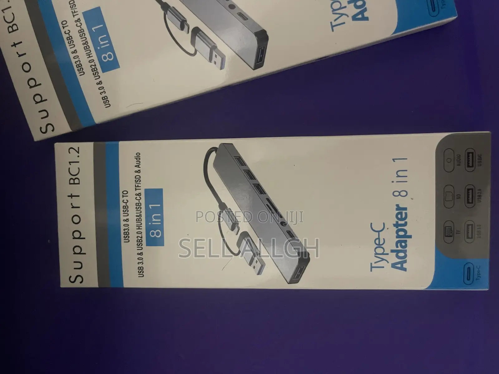8 in 1 Type -C - Usb Adapter