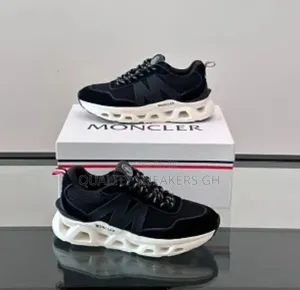 Moncler Black White Sneaker