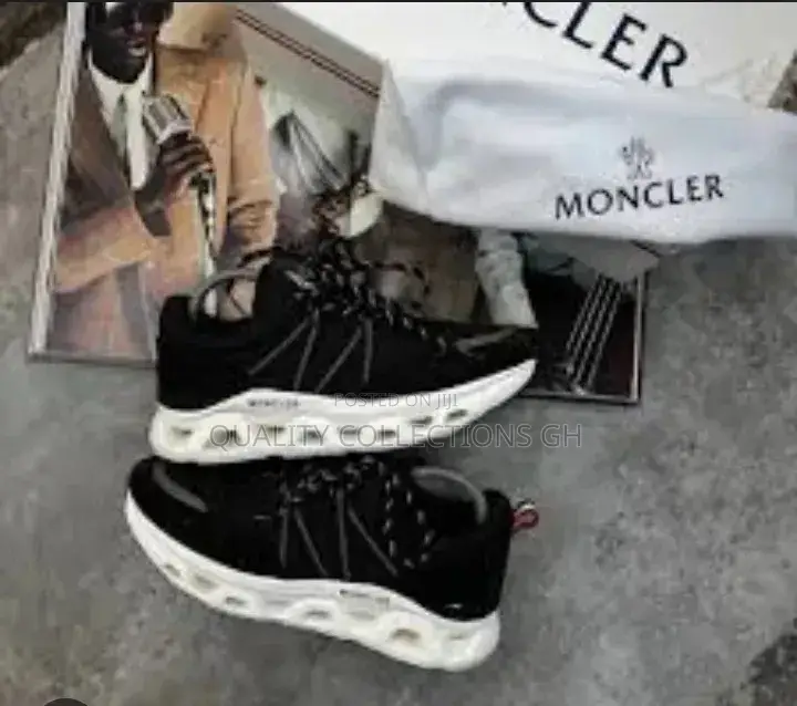 Moncler Black White Sneaker
