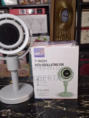7 Inches Rechargeable Fan