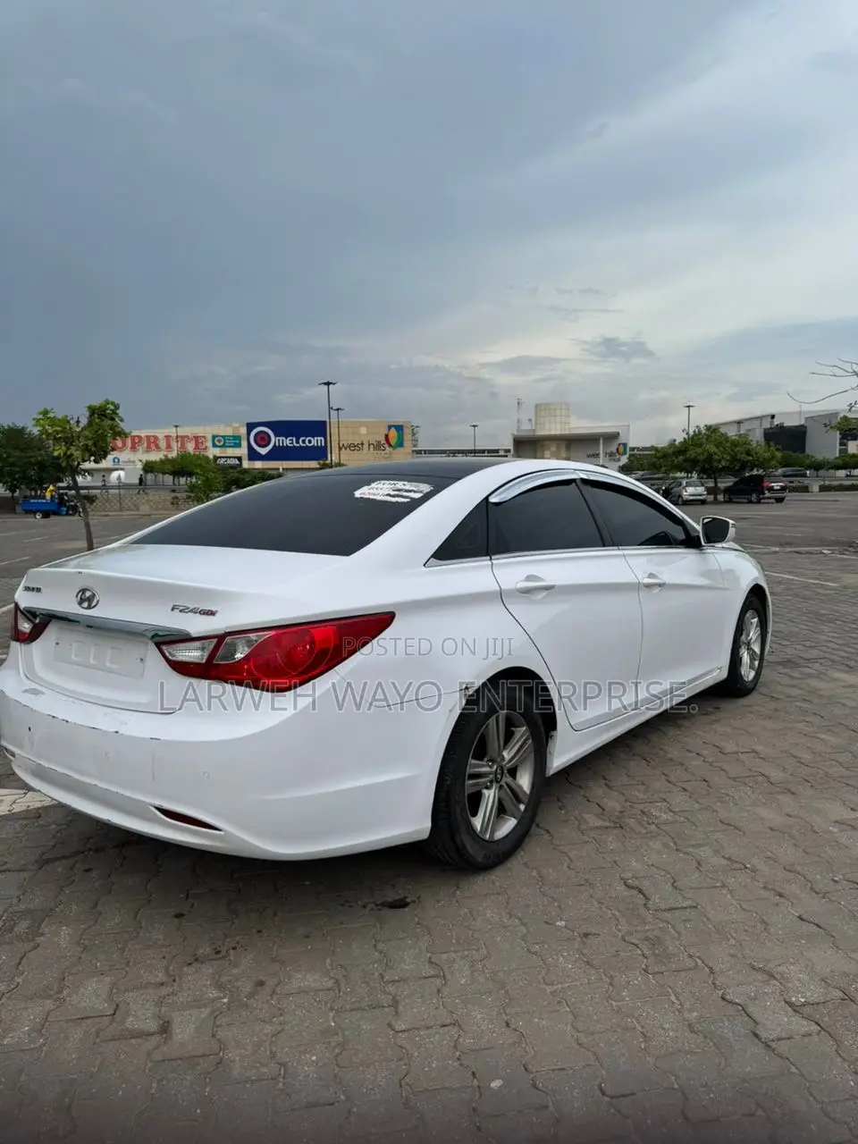 Hyundai Sonata 2013 White