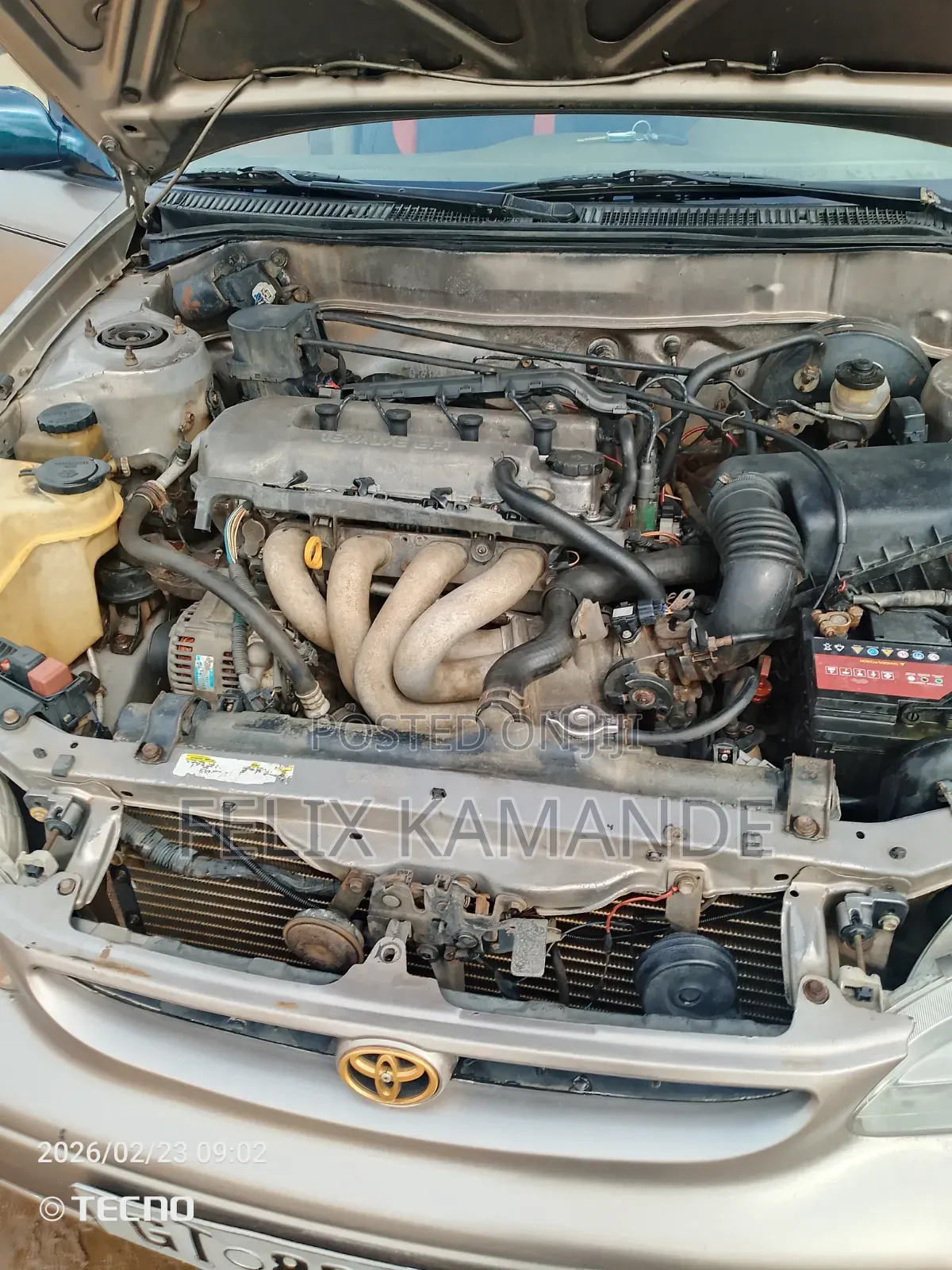 Toyota Corolla Sedan Automatic 1998 Gold