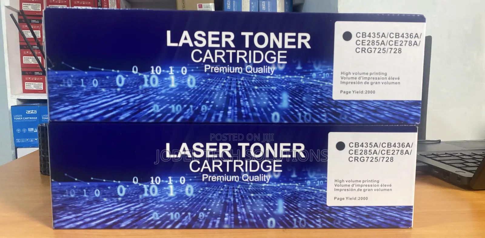 Premium Laser Toner Cartridge – Cb435a / Cb436a / Ce285a / Ce278a