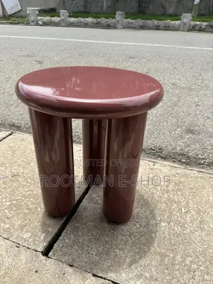 Habitat Round Side Table - Wine