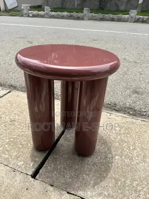 Habitat Round Side Table - Wine