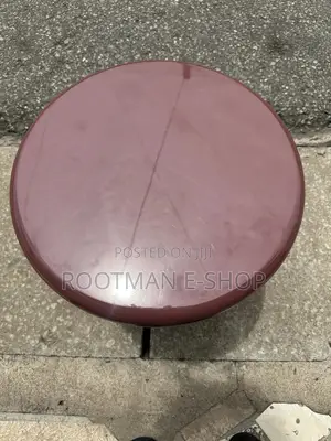 Habitat Round Side Table - Wine