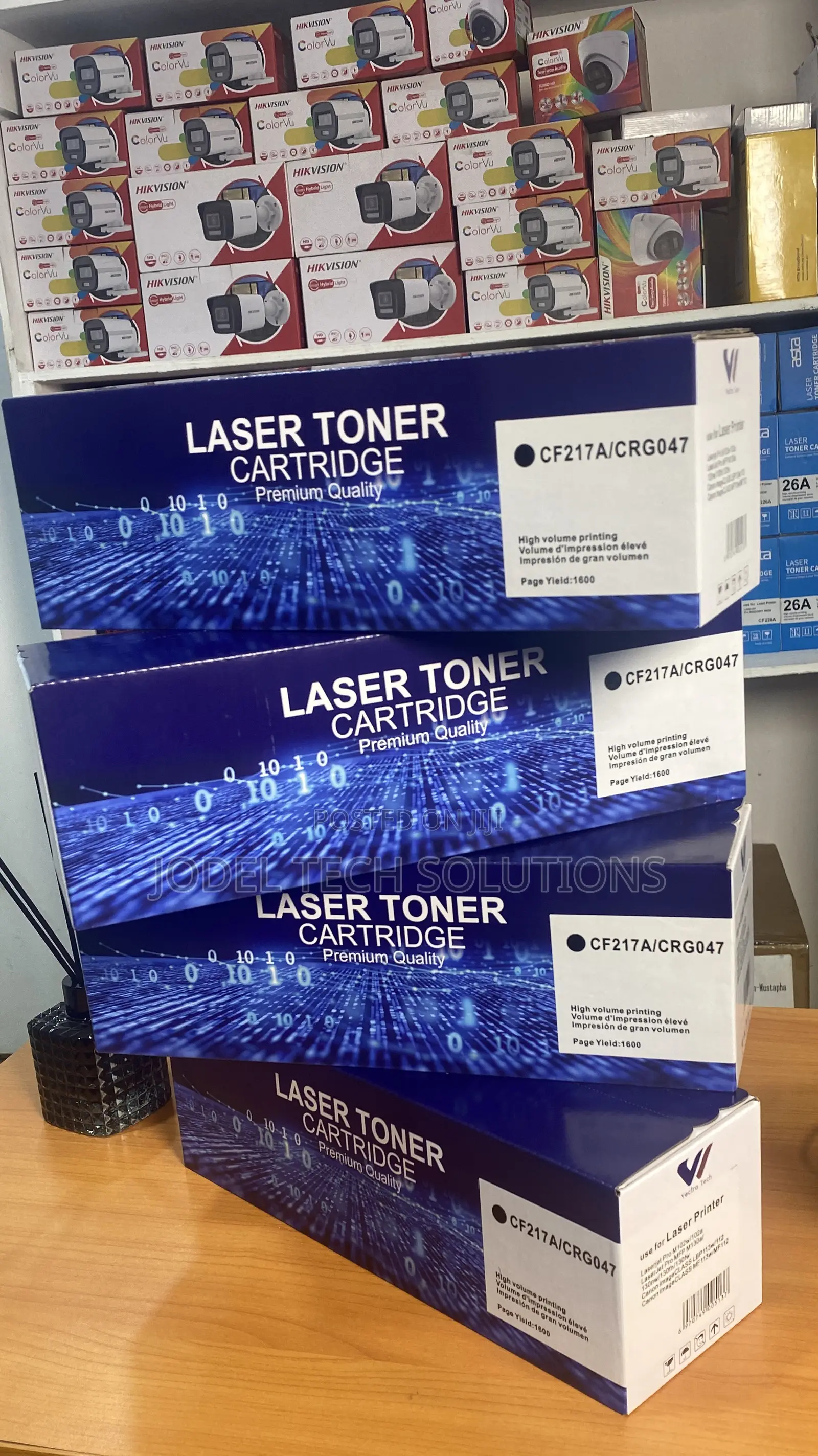 Premium Laser Toner Cartridge – Cf217a / Crg047 – 1600 Page Yield