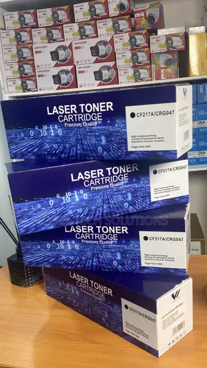 Premium Laser Toner Cartridge – Cf217a / Crg047 – 1600 Page Yield