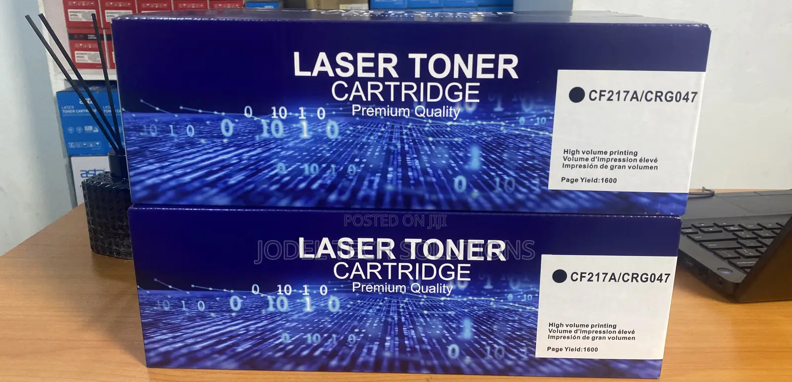 Premium Laser Toner Cartridge – Cf217a / Crg047 – 1600 Page Yield