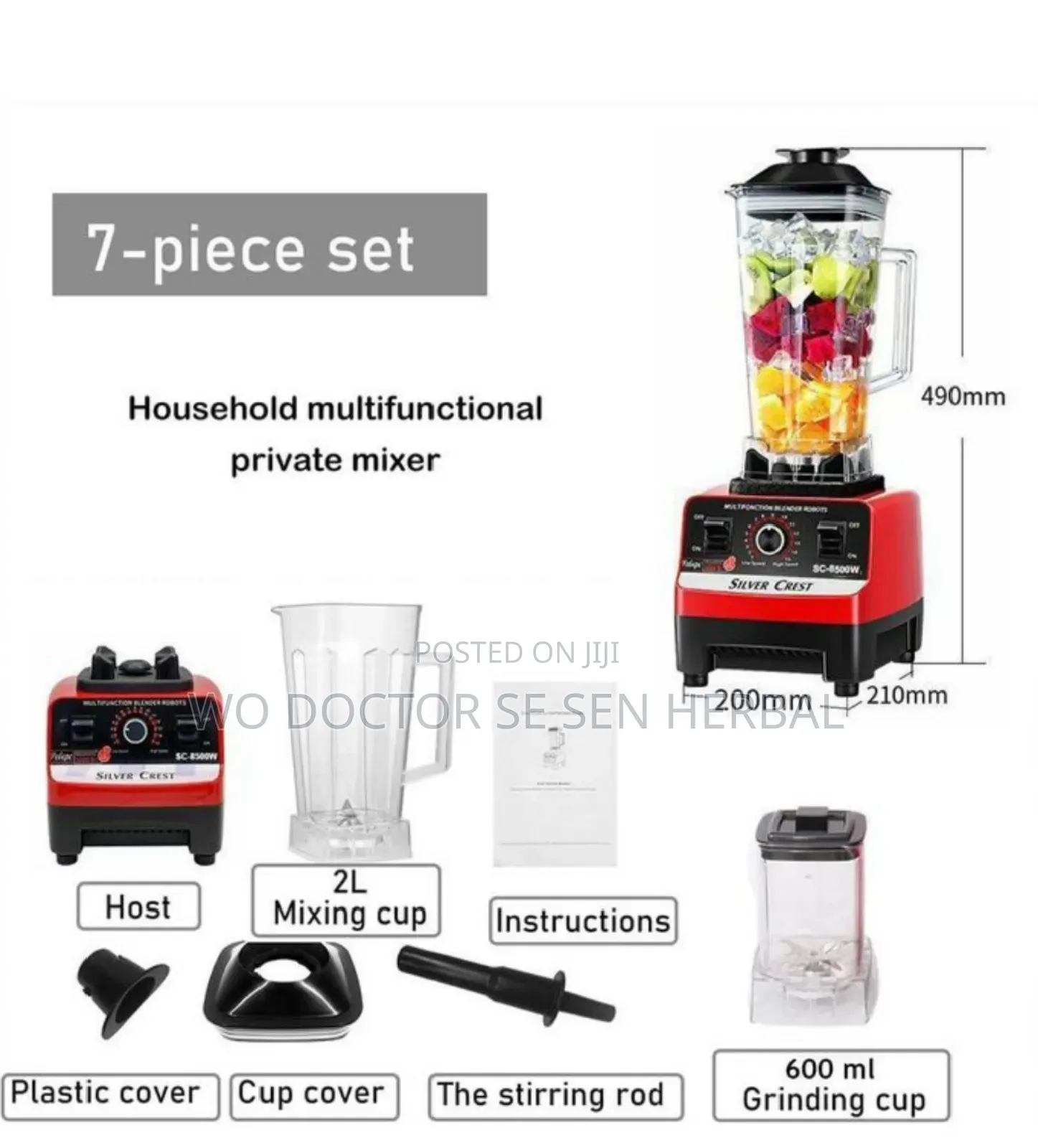 Silver Crest 8500w Power Blender