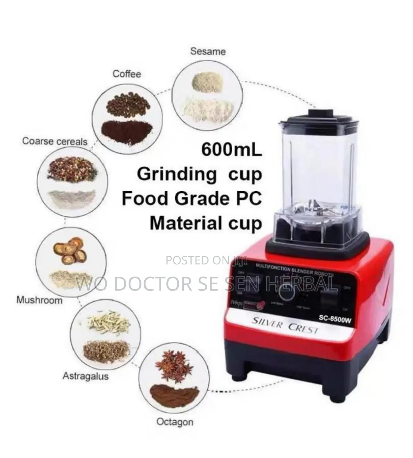 Silver Crest 8500w Power Blender