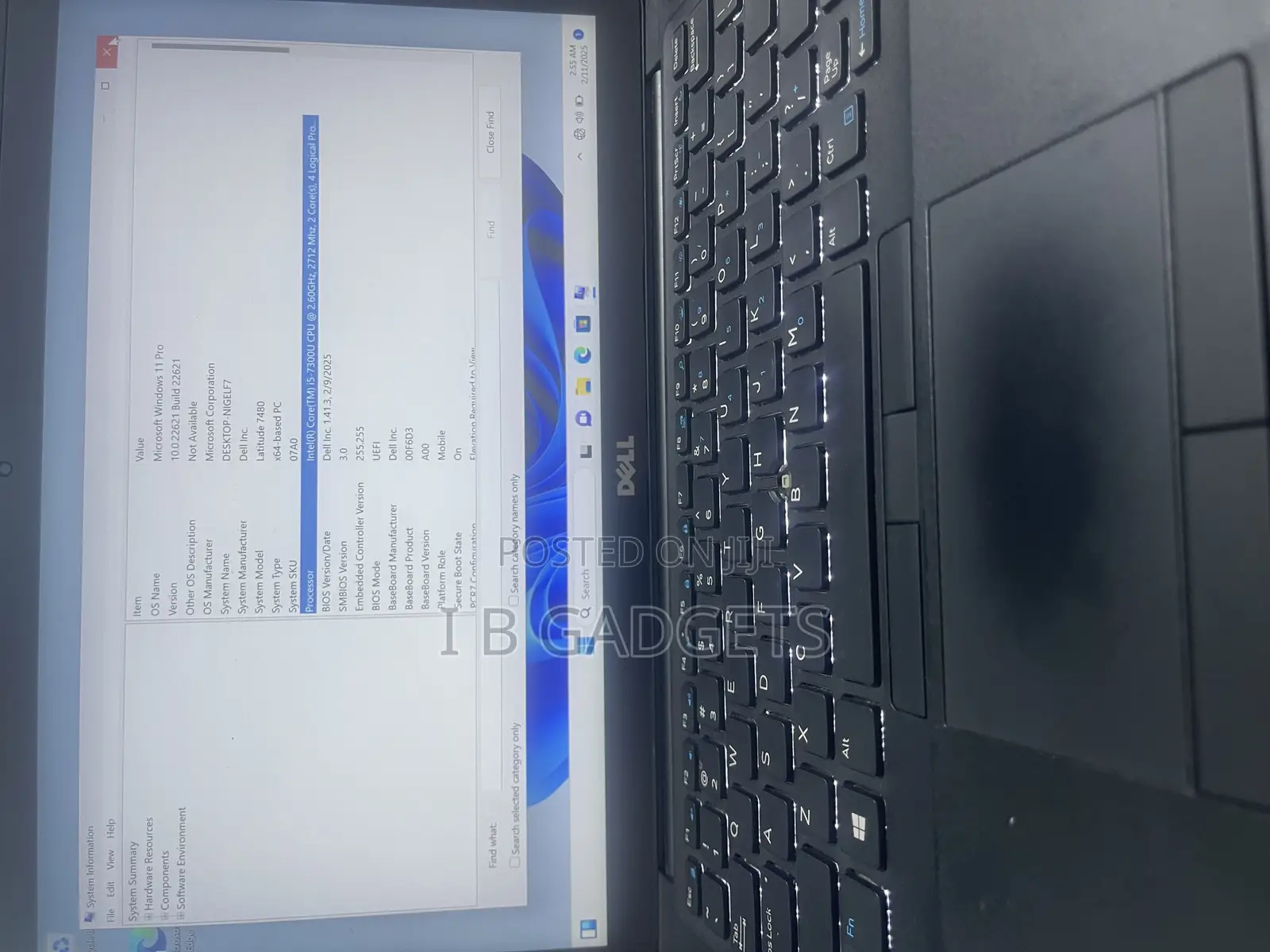 Laptop Dell Latitude 7480 8GB Intel Core i5 HDD+SSD 256GB