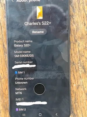 Samsung Galaxy S22+ 5G 256 GB Black