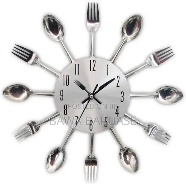 Cutlery Wall Clock