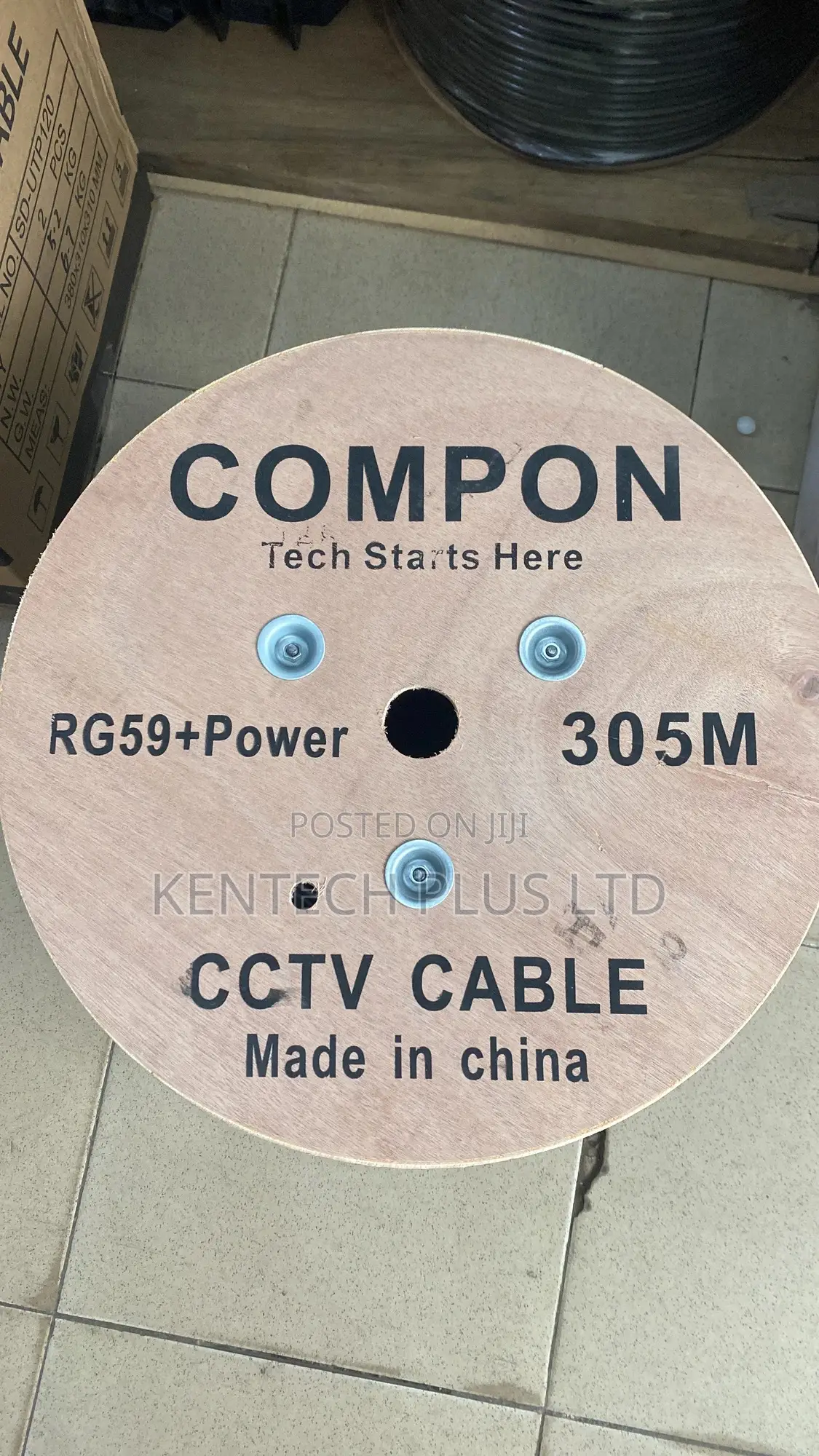 Rg59+Power 305m Coaxial Cable