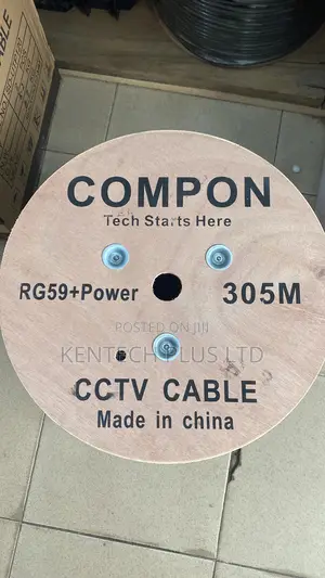 Rg59+Power 305m Coaxial Cable