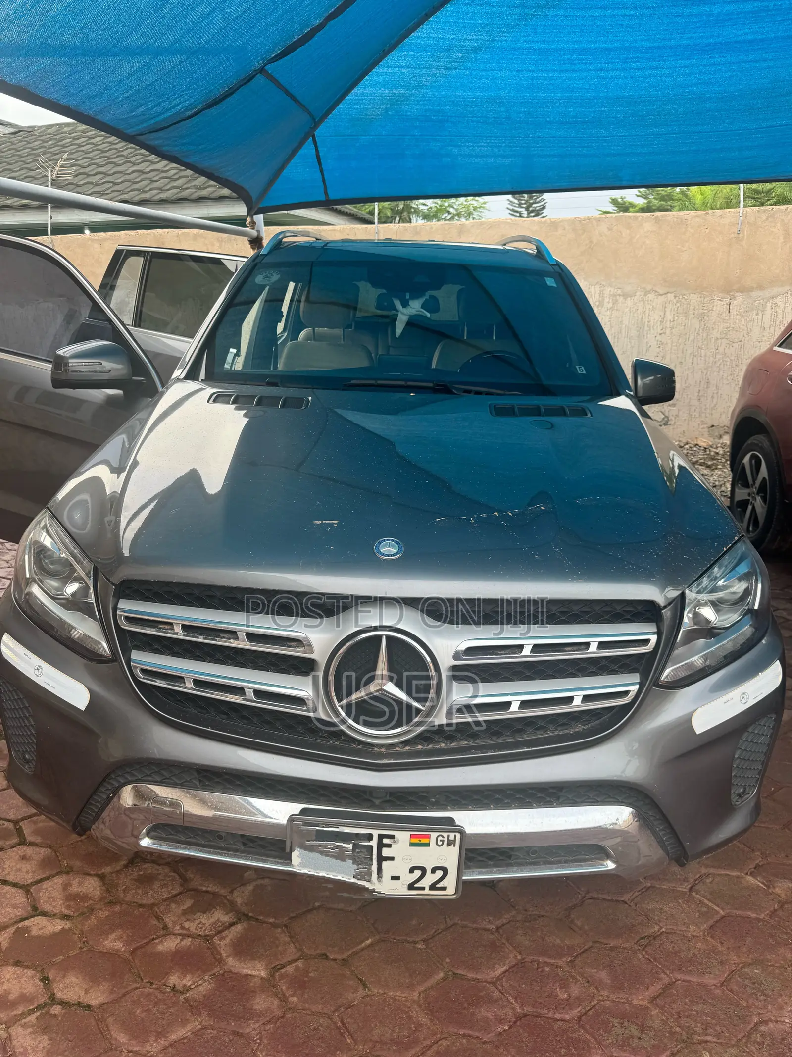 Mercedes-Benz GLS-Class GLS450 4Matic 2017 Gray