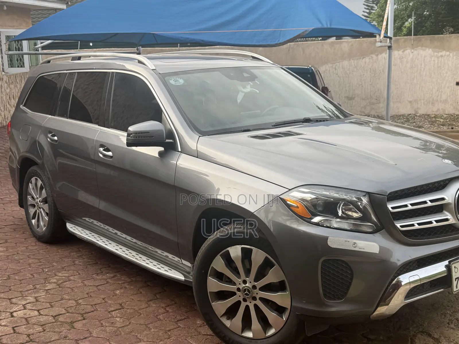 Mercedes-Benz GLS-Class GLS450 4Matic 2017 Gray