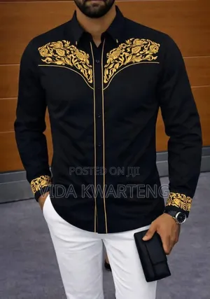 Classic Turkish Versace Shirt for Men