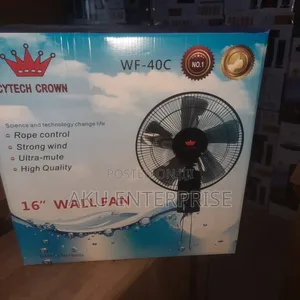 Electric Industrial Wall Mounted Fan 16 Rope Control