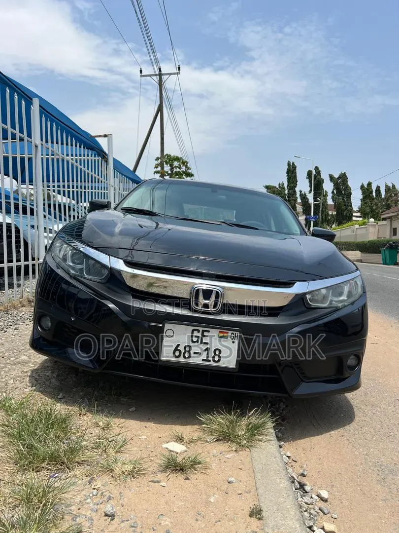 Honda Civic LX 4dr Sedan (2.0L 4cyl) 2016 Black