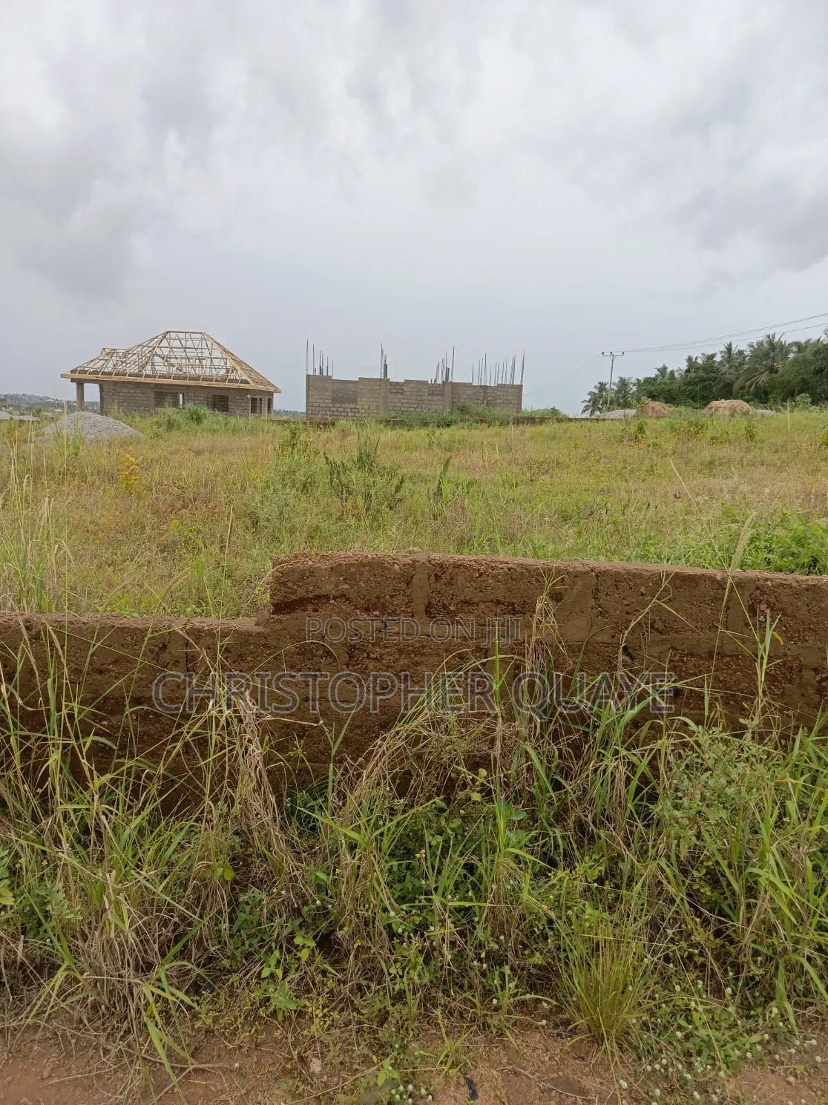 2plots Right Behind Fence Wall Near Hobor Market After Ashalaja