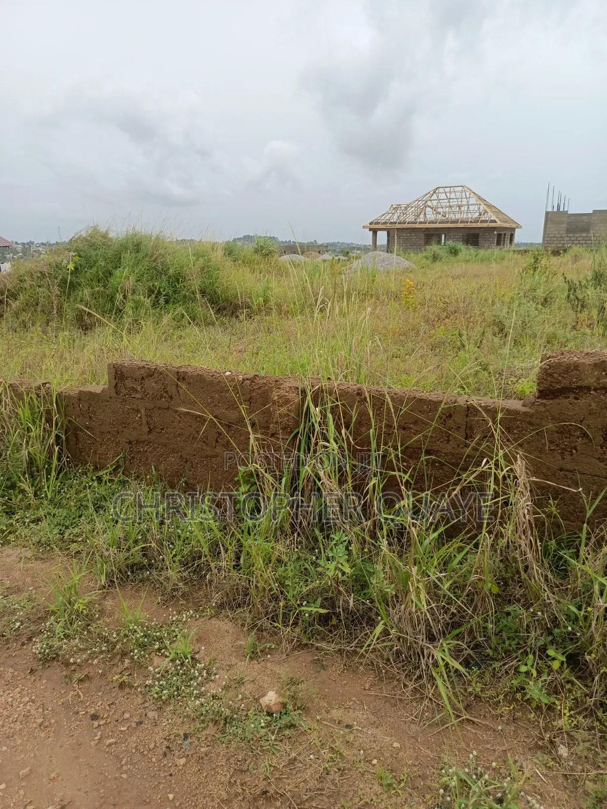 2plots Right Behind Fence Wall Near Hobor Market After Ashalaja