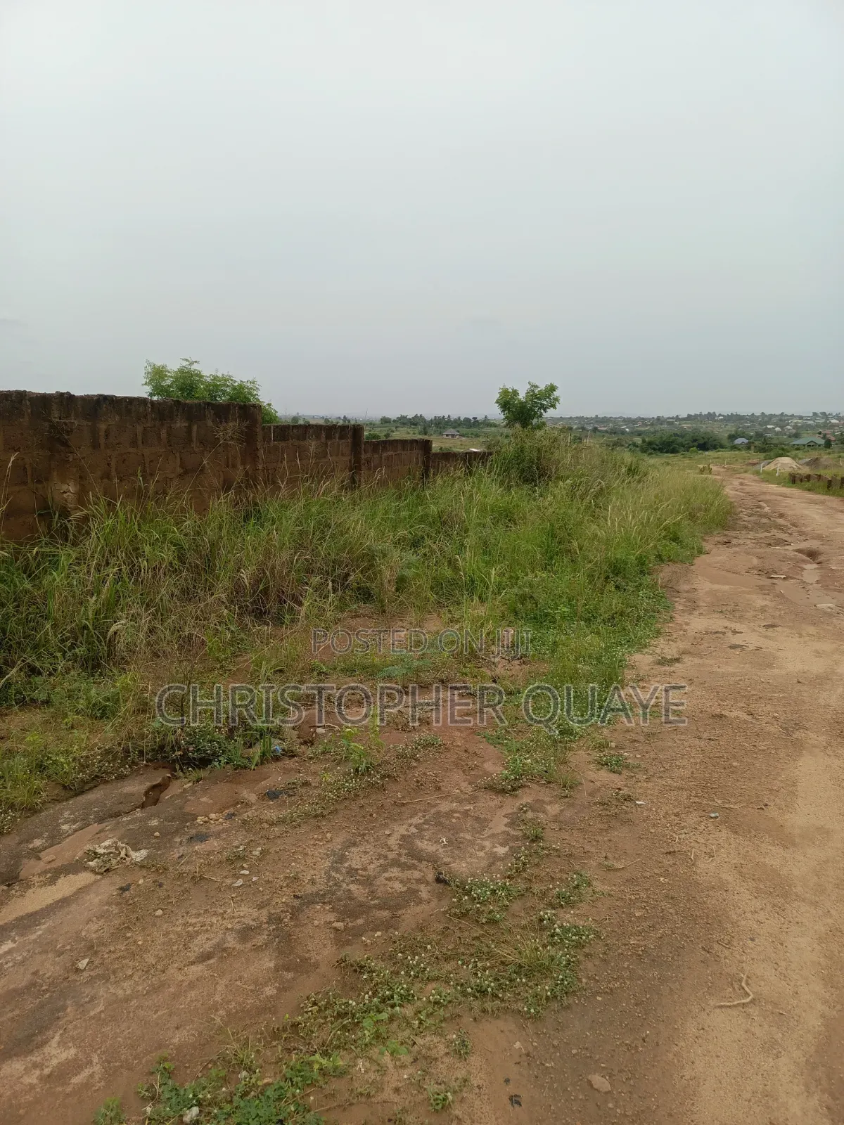 2plots Right Behind Fence Wall Near Hobor Market After Ashalaja