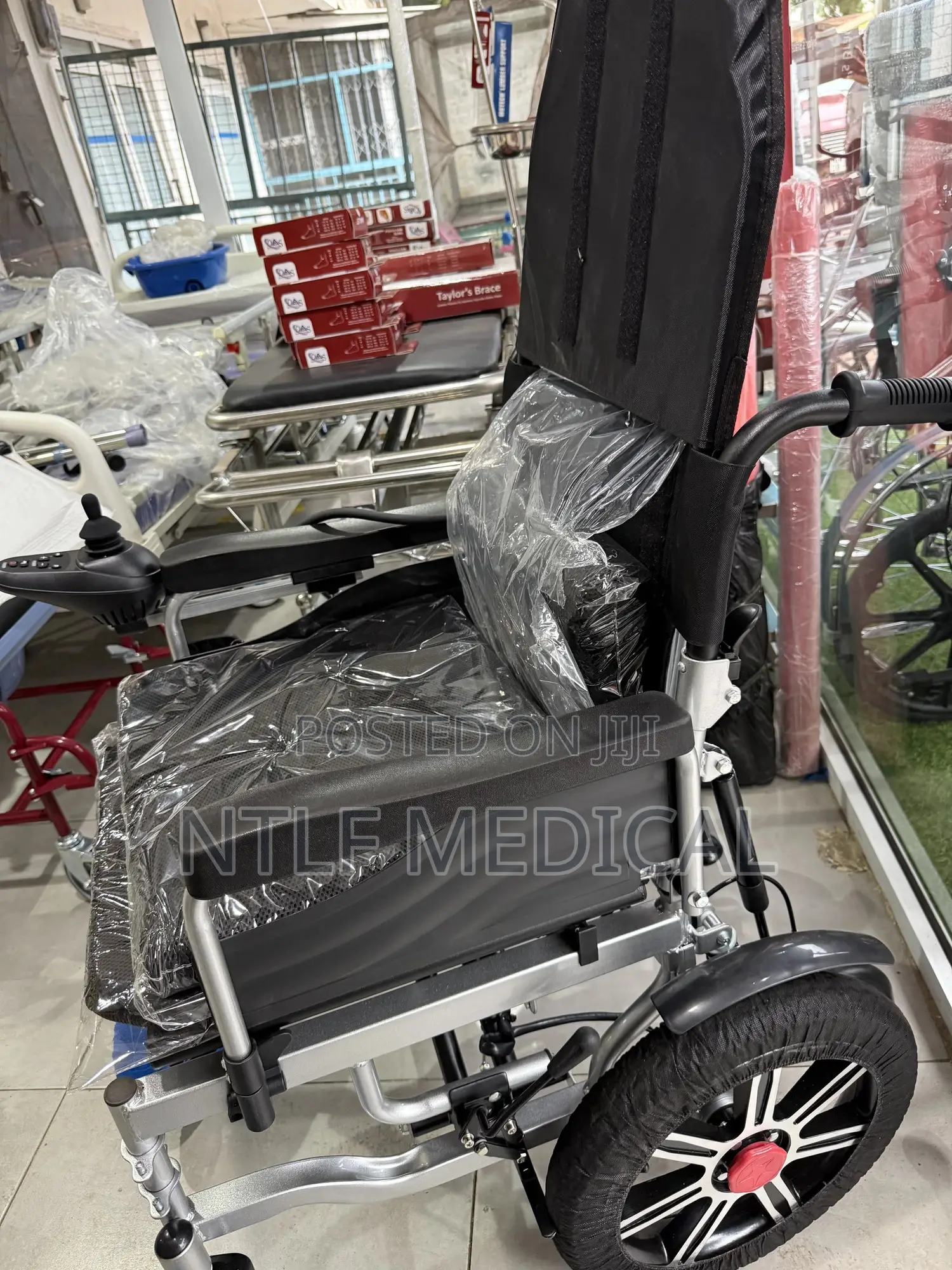 Electric Wheelchair (Long Back, Recliner, Convertible)