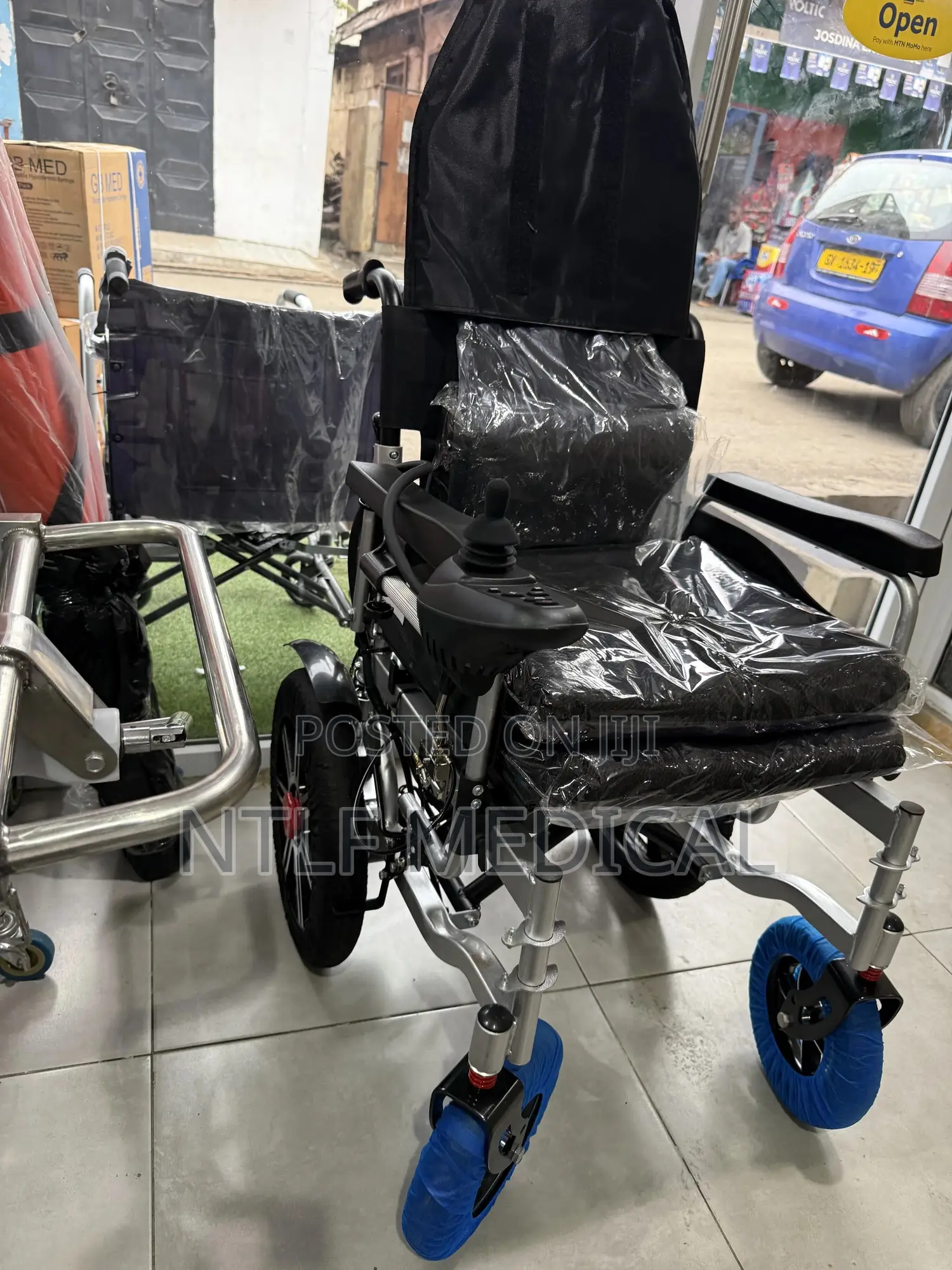 Electric Wheelchair (Long Back, Recliner, Convertible)