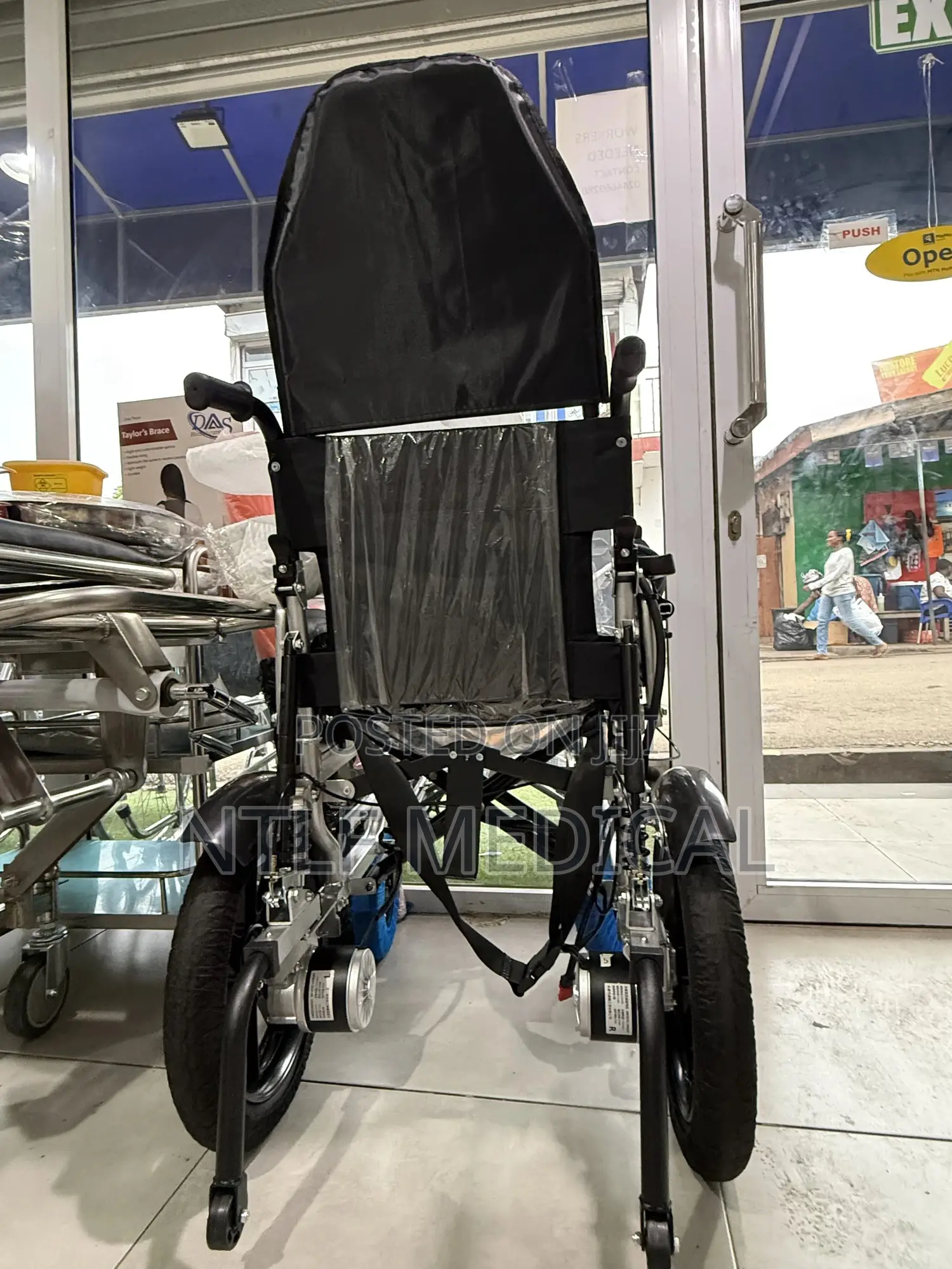 Electric Wheelchair (Long Back, Recliner, Convertible)