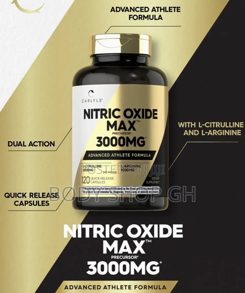 L-Arginine + L-Citrulline - Nitric Oxide Booster for Men and Women