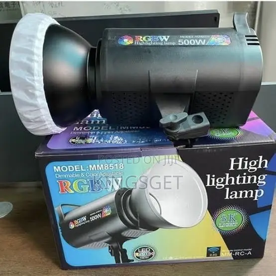 500w Studio Light Rgb Photography Video Light