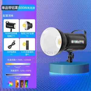 500w Studio Light Rgb Photography Video Light
