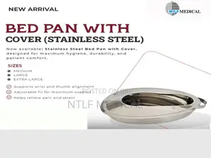 Bed Pan With Cover