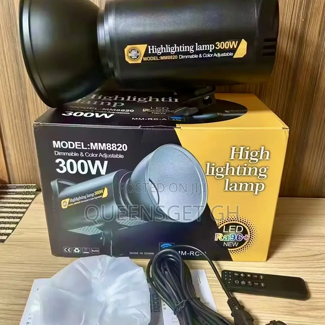300w Studio Light For Video Photography, Studios, Content Streaming