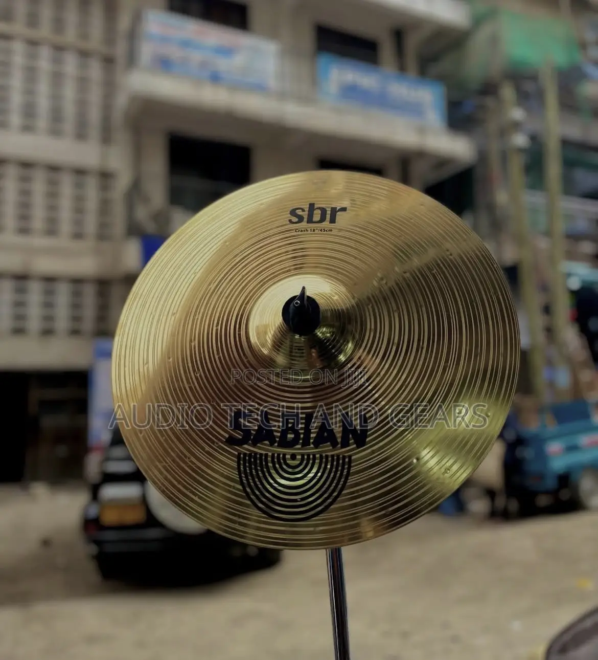 Sabian Crash Cymbal With Stand