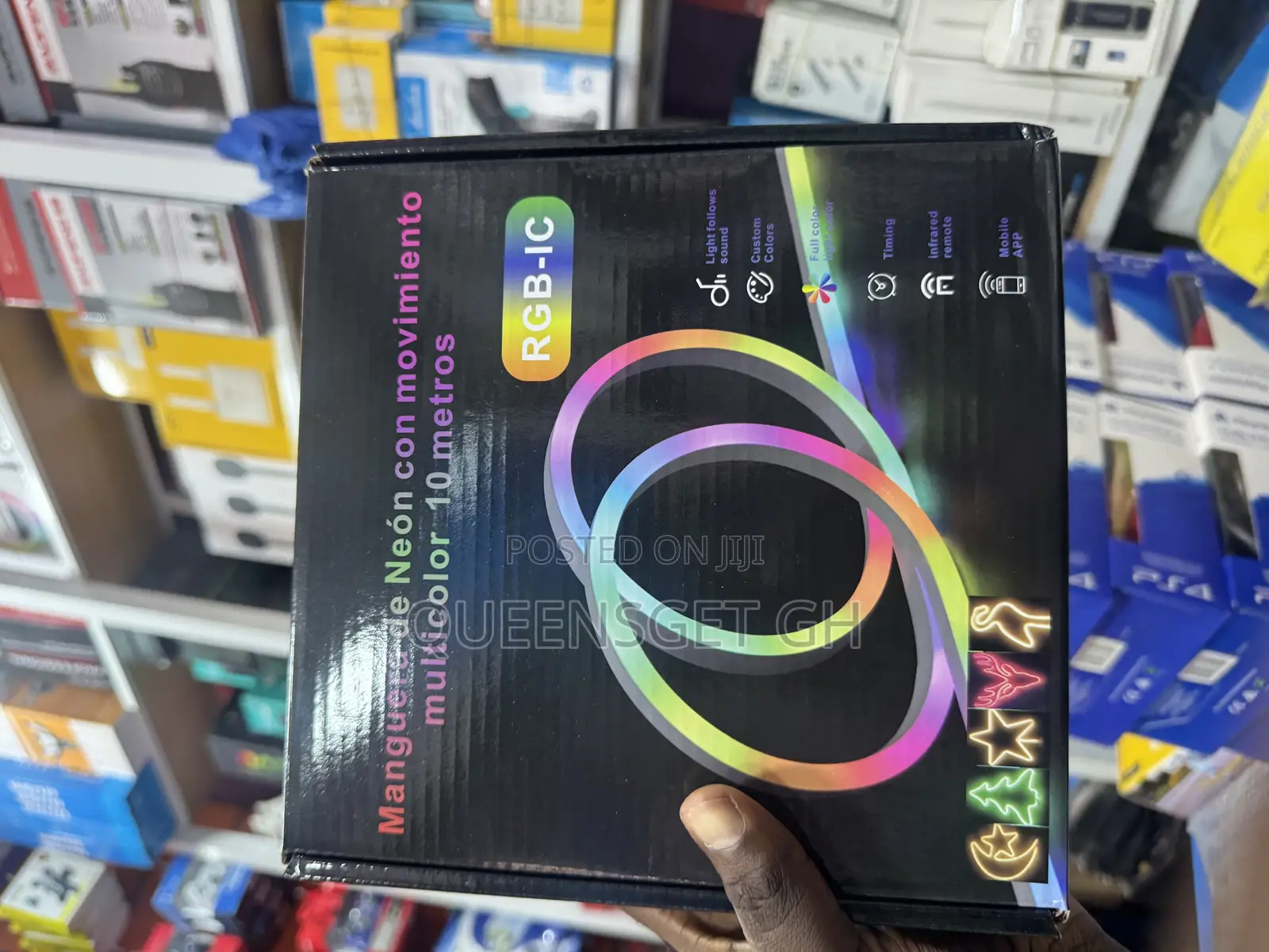 10 Meters Neon Light With Remote Control