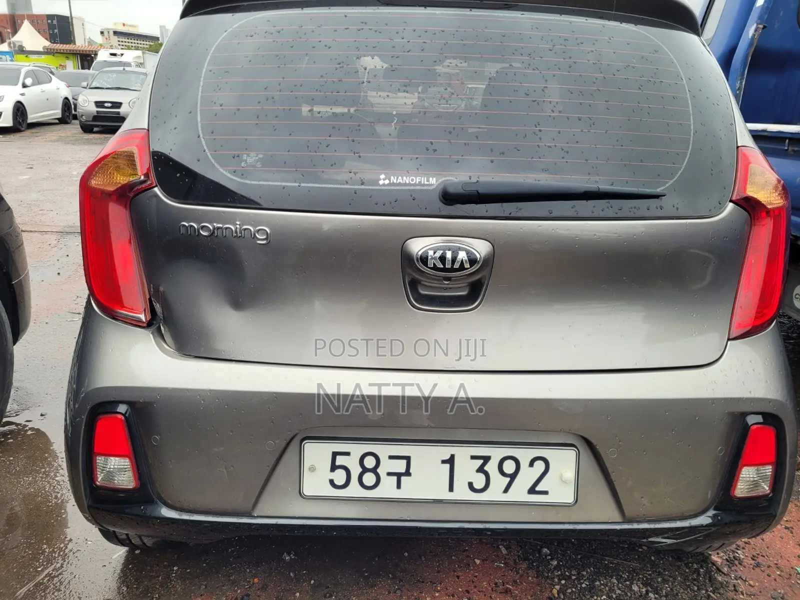 Kia Picanto 1.1 EX Automatic 2012 Gray