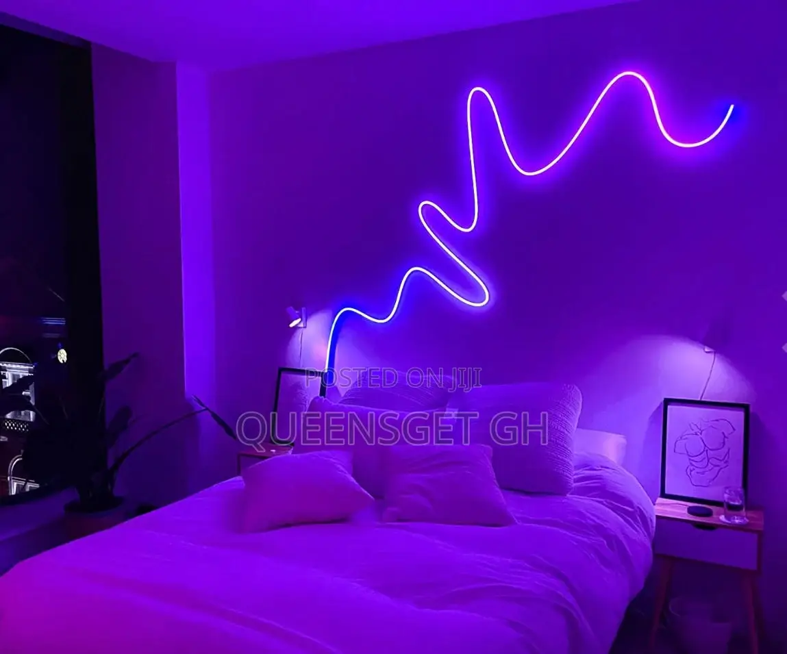 5 Meters Neon Light With Remote Control