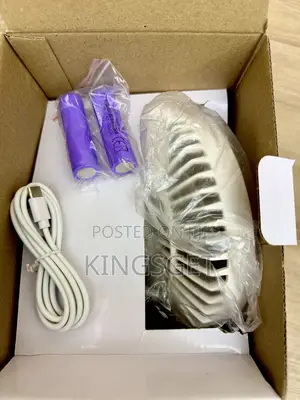 Table Top Swinging Rechargeable Fan