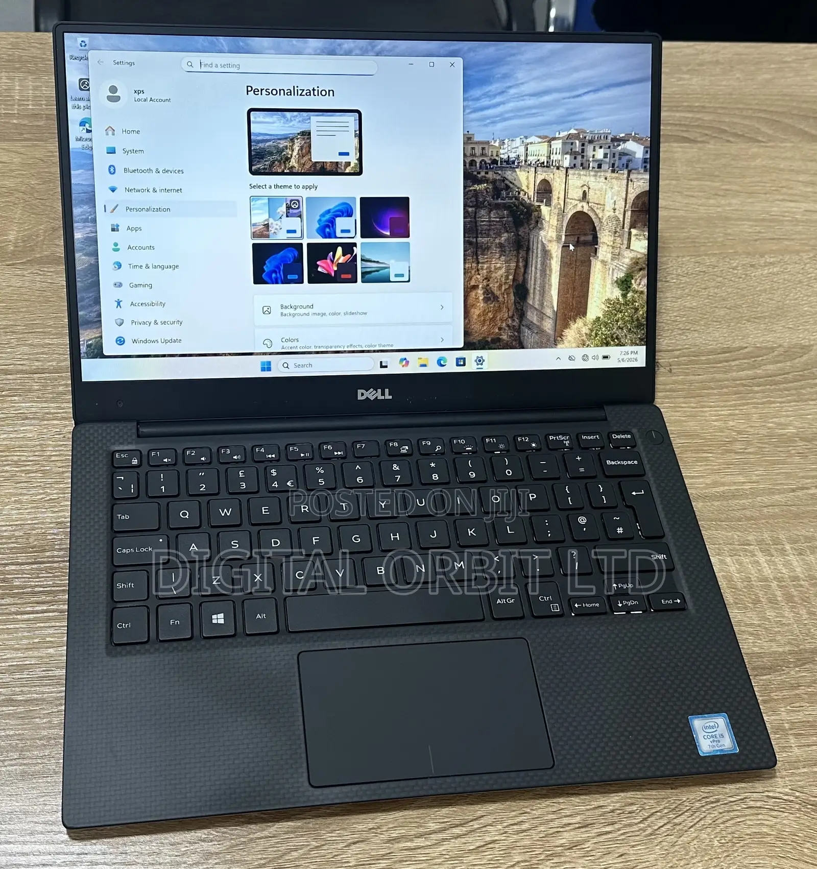 Laptop Dell XPS 13 (9360) 8GB Intel Core i5 SSD 256GB