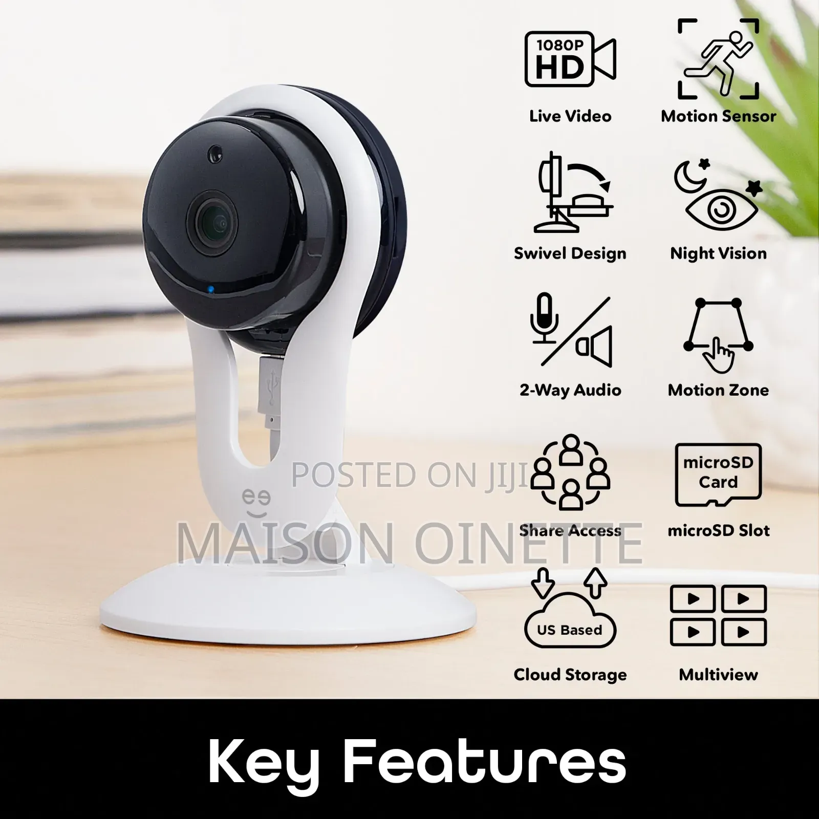 Wi-Fi Smart Home Camera