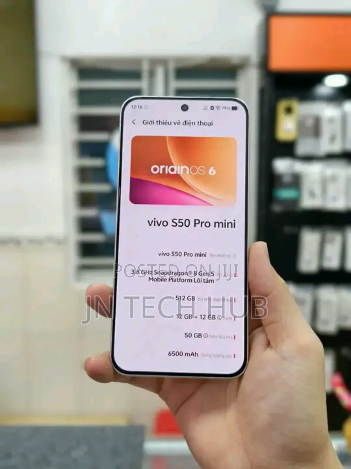 Vivo S50 Pro mini 512 GB White