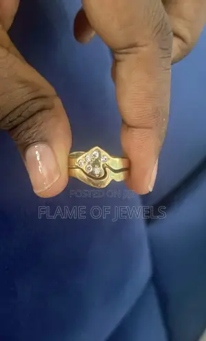 Durable Gold Dust Wedding Rings